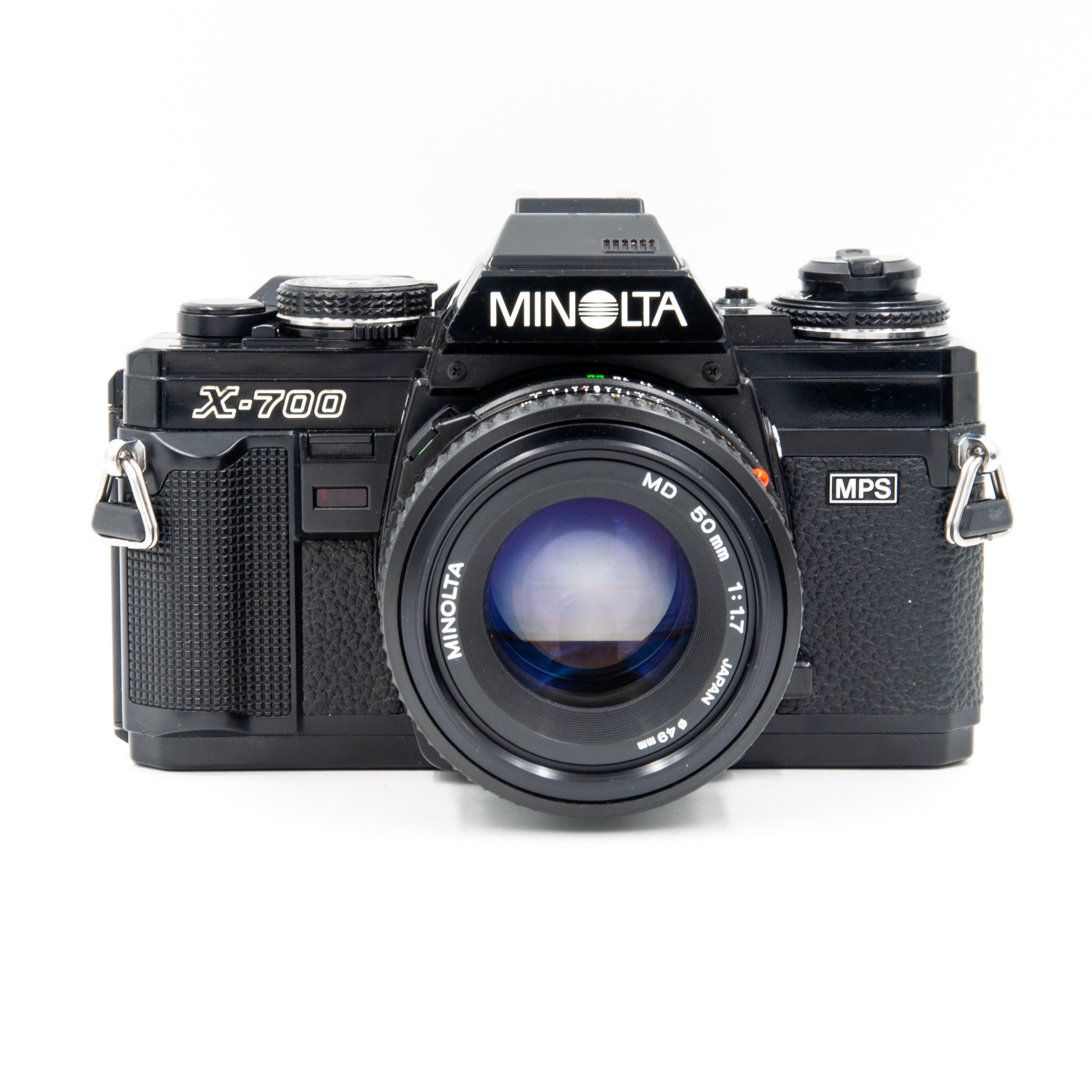 Minolta X-700 35mm Film SLR with MD 50mm f1.7 – Alpine Camera