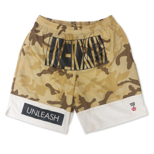 KATSUYA Produce】“UNLEASH”ハーフパンツ (ベージュカモ)|UVERworld