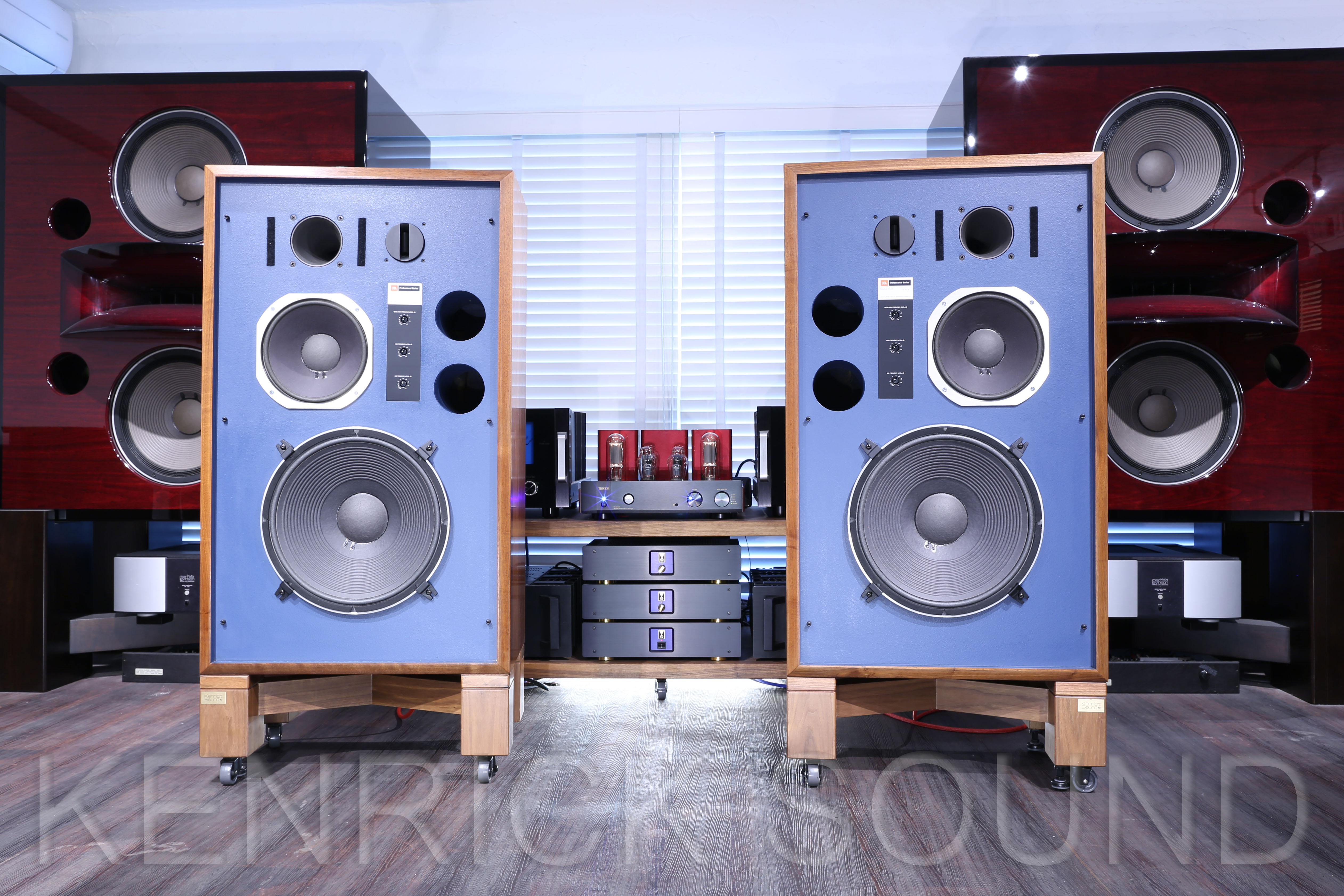 名機 JBL 4344 モニター4wayスピーカー ケンリック完璧メンテ品