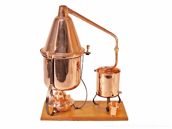 ☆蒸留器 アランビック 銅製蒸留器 家庭用小型蒸留器
