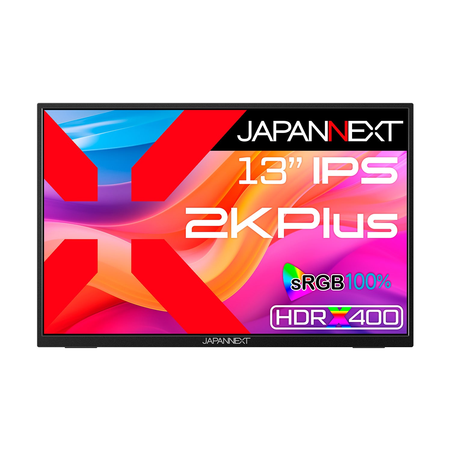 JAPANNEXT 13インチ IPSパネル搭載 2K＋(2160x1350)解像度 モバイル