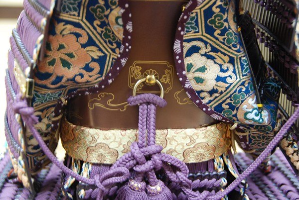 上原鎧袖作 龍文様之鎧 号鎧飾