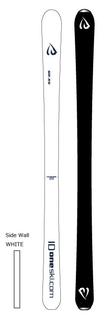ID One USA Mogul ski SR-M in 160 or 167 cm White, Black or Brown