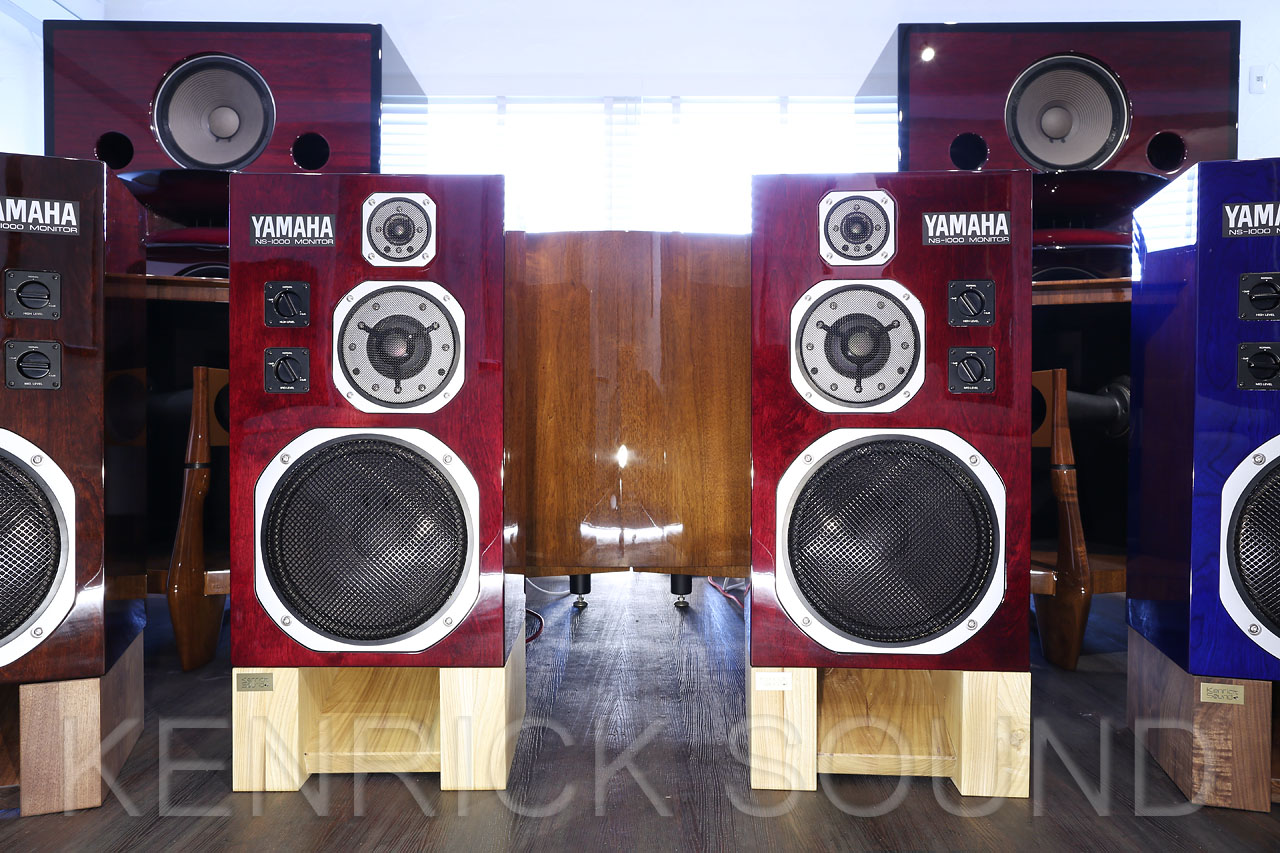 YAMAHA NS-1000M オーバーホール済 新品ローズウッドピアノ塗装