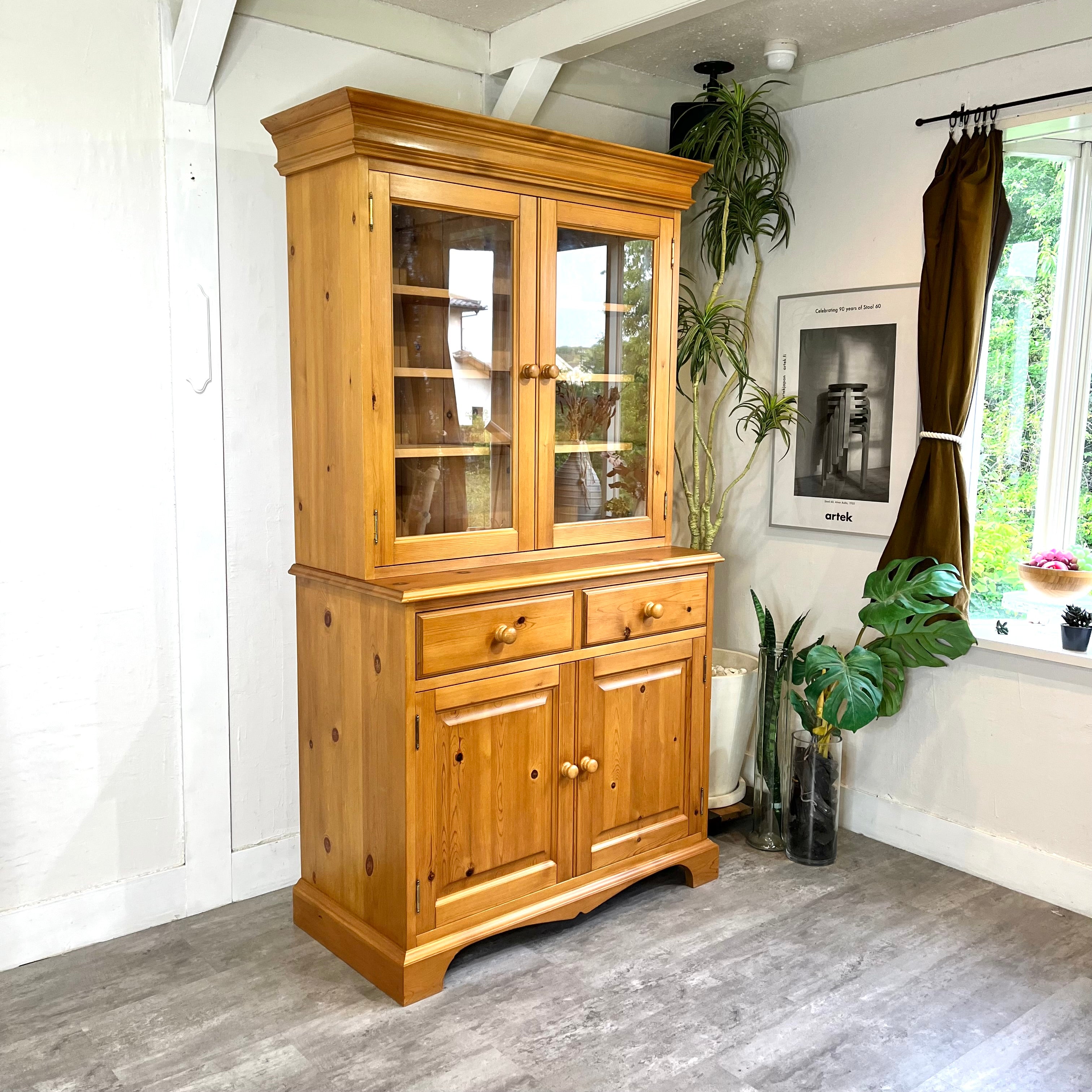 ザ・ペニーワイズ / THE PENNY WISE カップボード 食器棚 パイン材 PWC