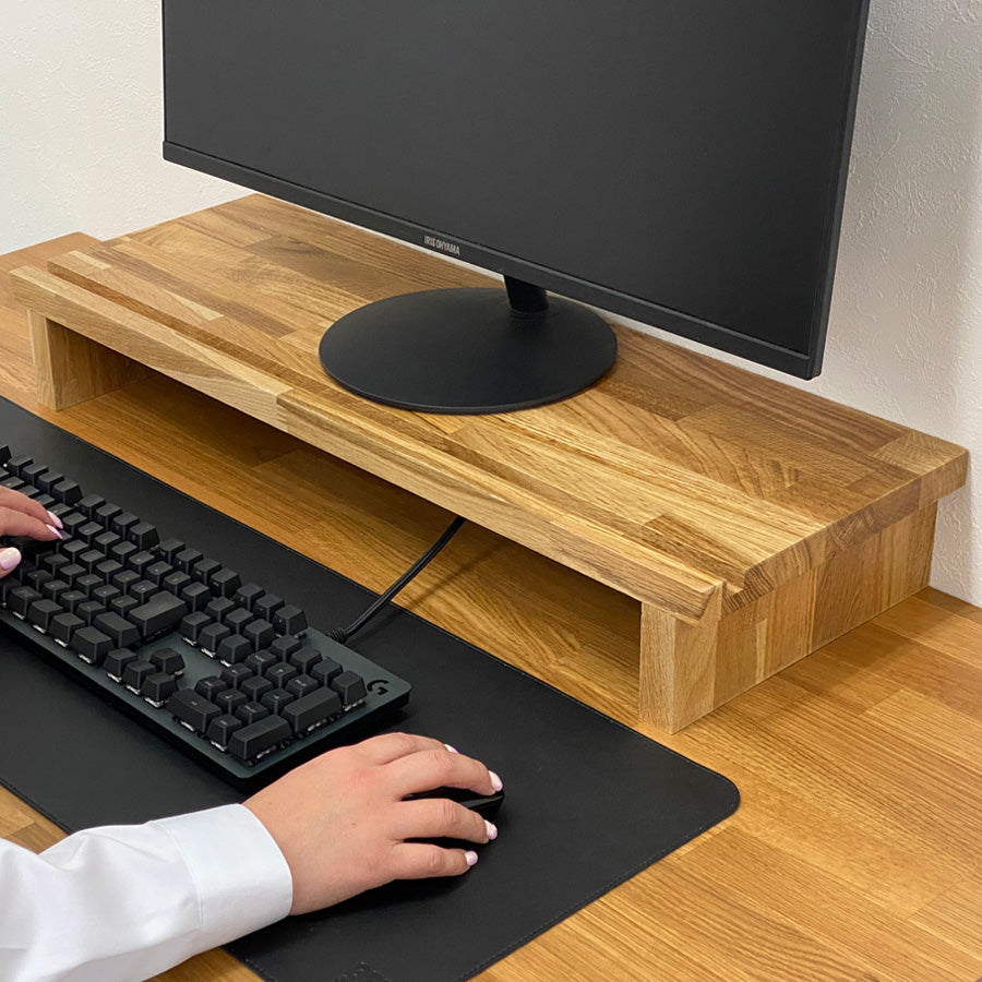 ディスプレイスタンド オーク – Wooden JAPAN 匠一松