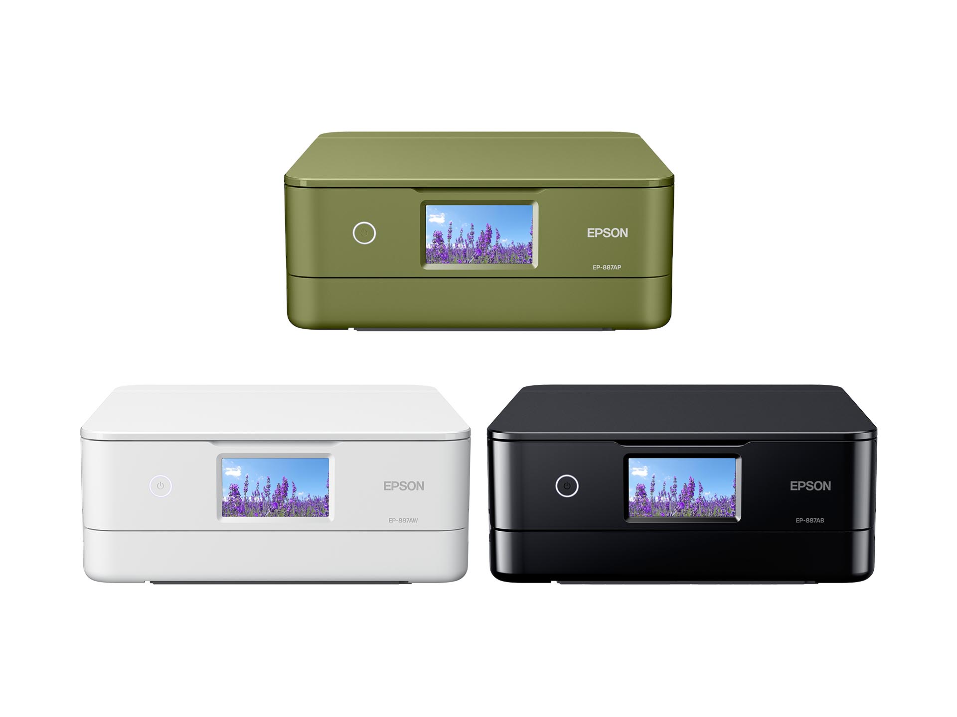 エプソン)EPSON カラリオ EP-887AW/AB/AP A4インクジェット複合機