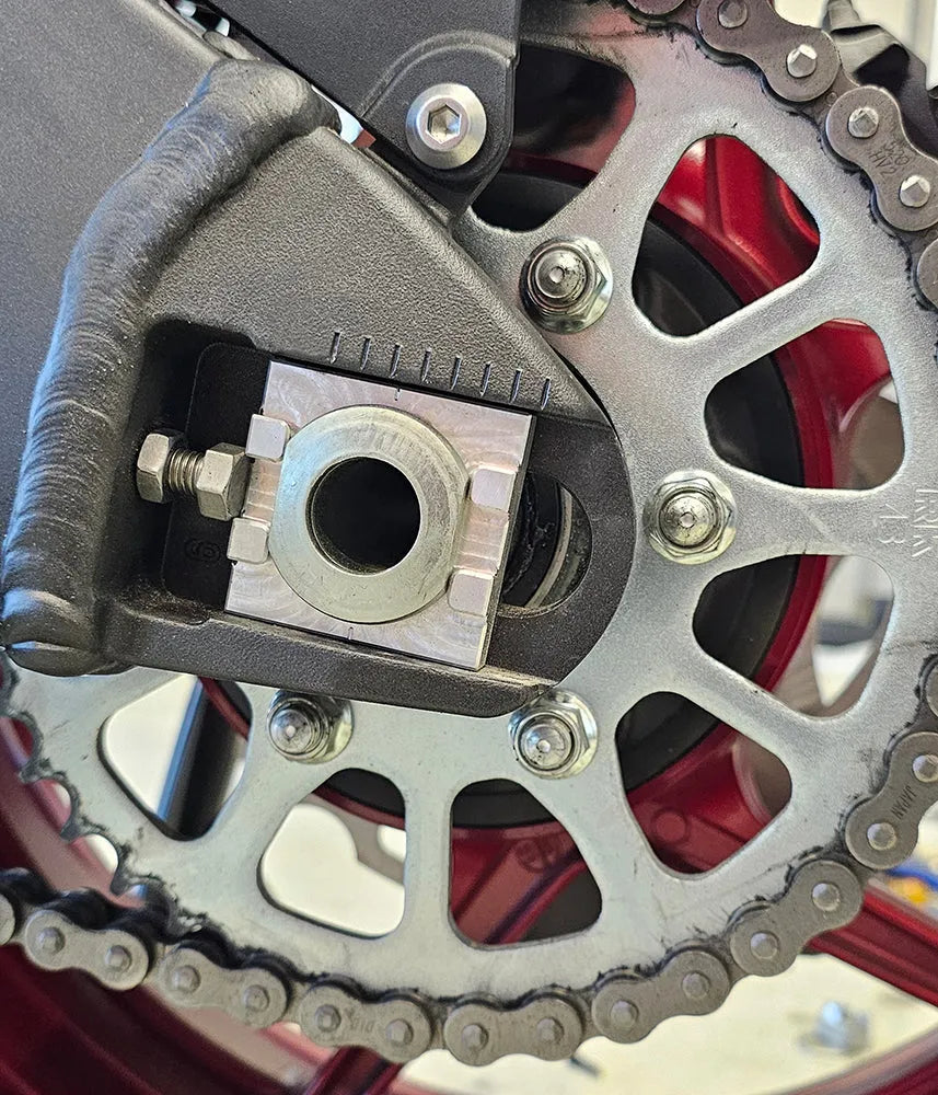 ZX6 Handbrake Bracket w/ 300mm rotor for 2005-2024 | Black – 1FNGR