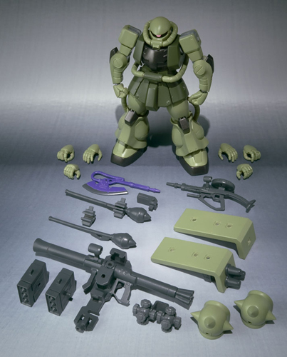 さくさく様 ROBOT SPIRITS < SIDE MS > Zaku II | TAMASHII WEB