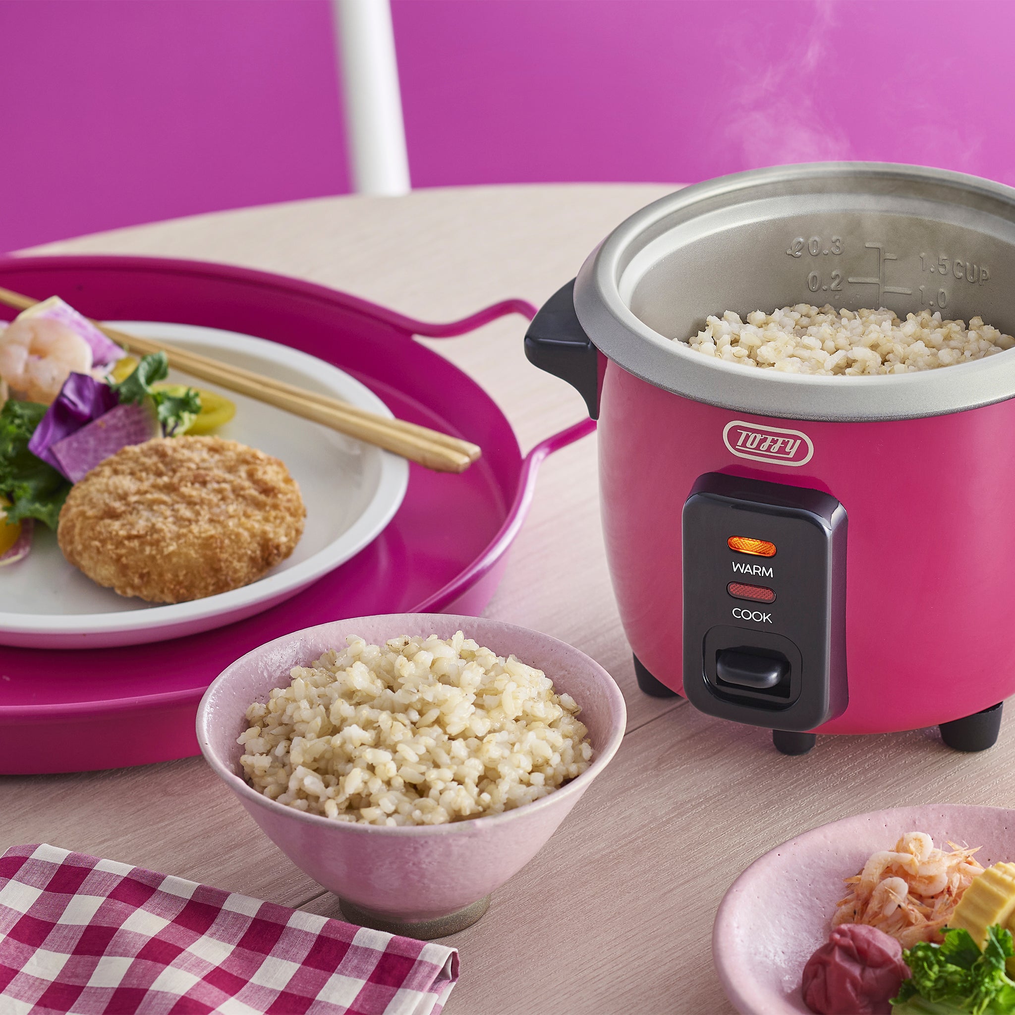TOFFY HAPPY COLLECTION ミニ炊飯器 ｜ Toffy公式オンラインショップ
