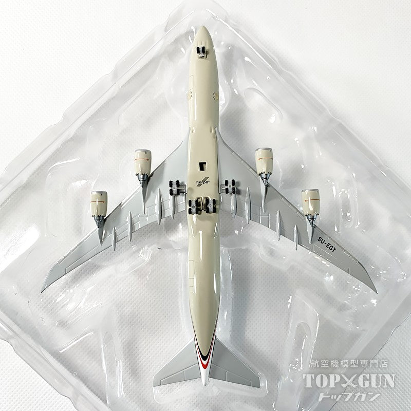 Herpa Wings 747-8 BBJ エジプト政府専用機 SU-EGY 1/500 [538039]