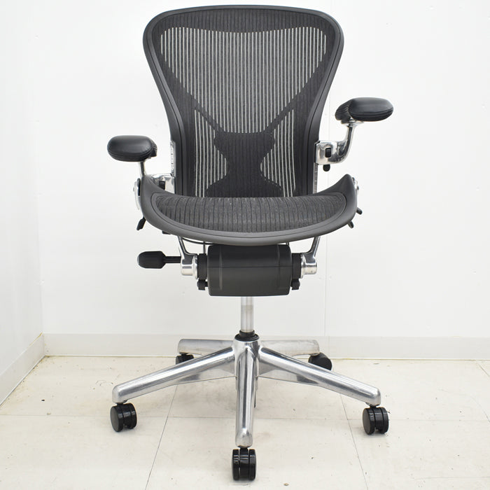 中古】ハーマンミラー アーロンチェア Bサイズ フル装備 ポスチャー