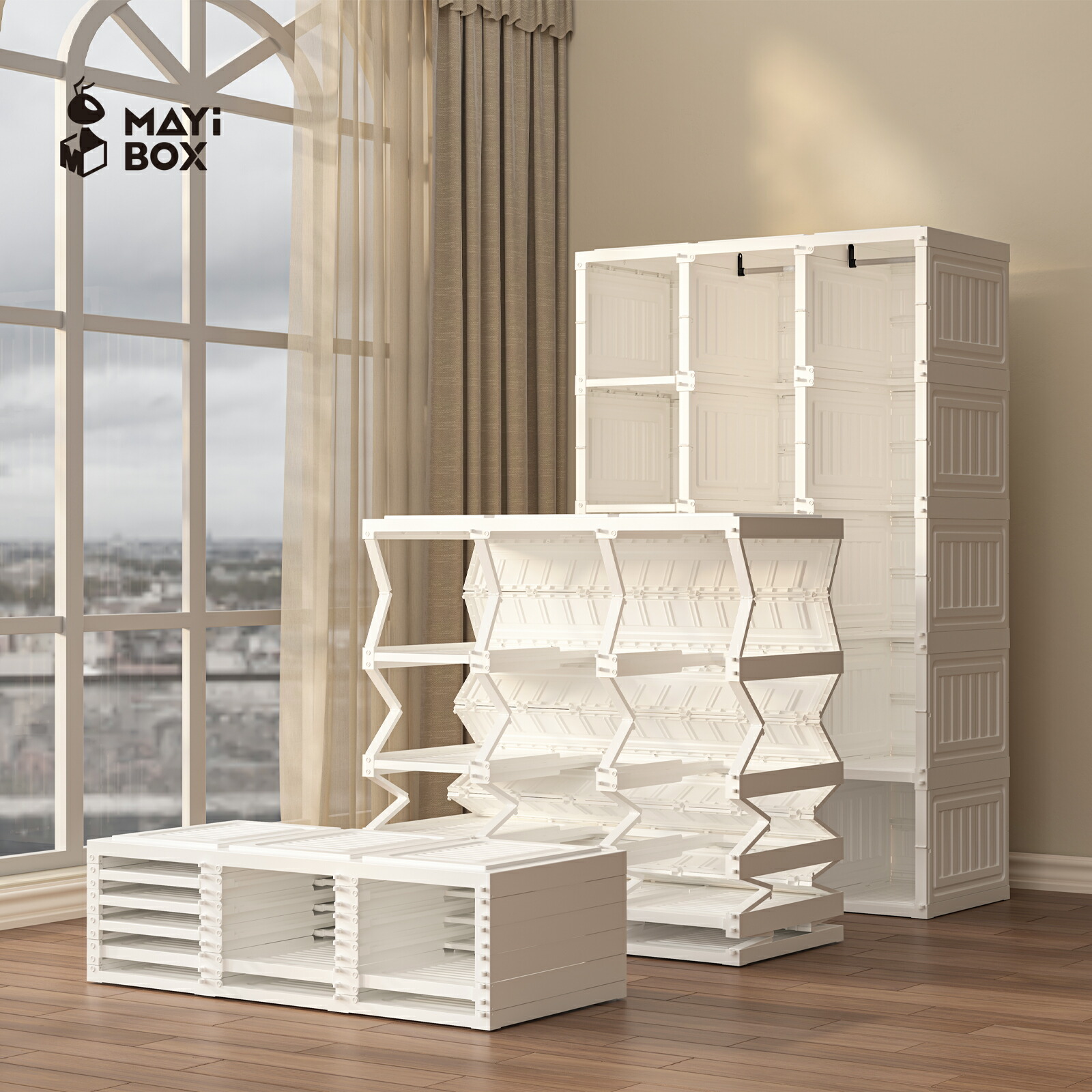 楽天市場】【☆期間限定価格】Mayi Box ワードローブ クローゼット
