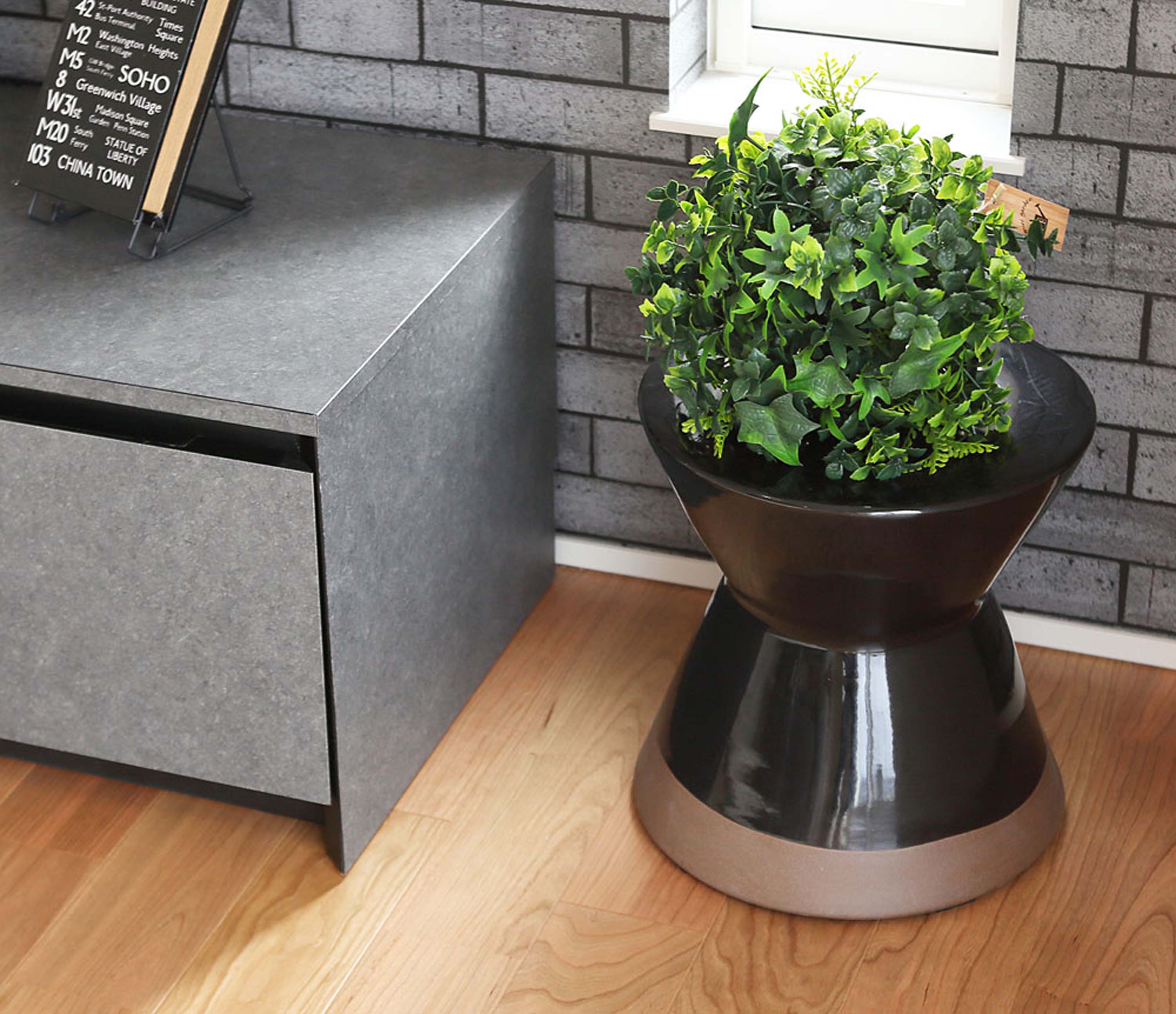 楽天市場】ミニスツール スツール 椅子 イス フラワーベース 花台 陶器