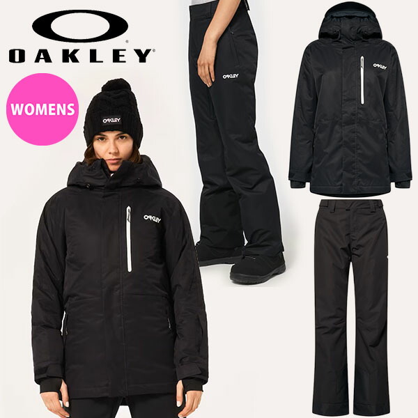 タグ付あり【OAKLEY】スノーボードウェア 上下 セットアップ L/XL