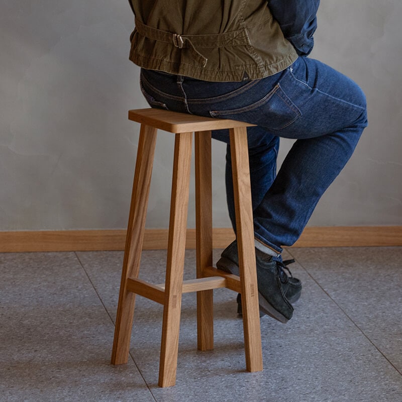 楽天市場】ハイスツール〔予約販売/5月中旬お届け予定〕 | 木製 四角
