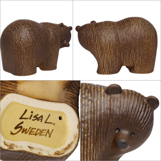 楽天市場】【クーポン4種あり】リサラーソン置物 スカンセン ベア