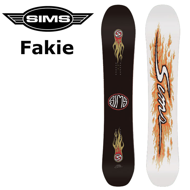 楽天市場】24-25 SIMS シムス スノーボード 板 Fakie フェイキー ship1