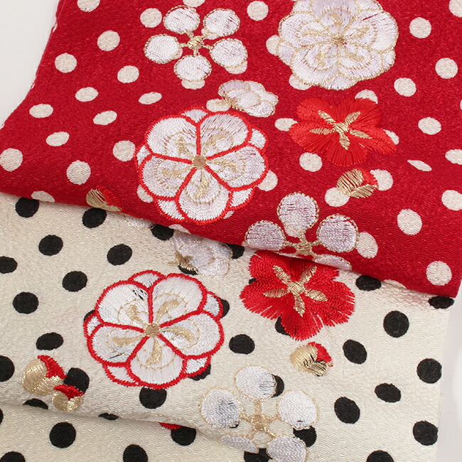 楽天市場】【3/7 20:00-4H限定☆10%OFFクーポン】刺繍 半襟 七五三