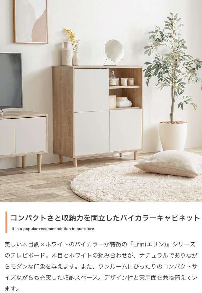 楽天市場】キャビネット 73cm幅 収納棚 コンパクトラック 収納ラック