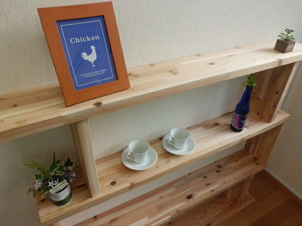 楽天市場】【 杉 集成 シダーシェルフ 国産杉 上小無節 】長さ1800×幅