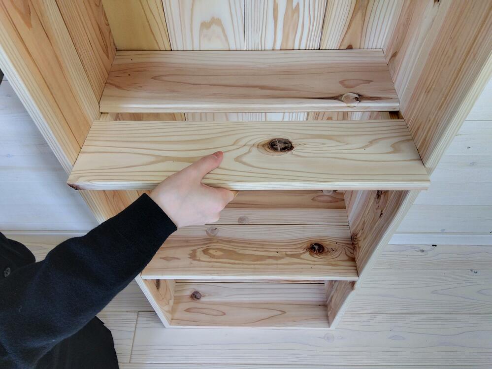 楽天市場】無垢杉板 収納 BOX 国産杉 3段（ A4 収納可 ）幅460×奥行250