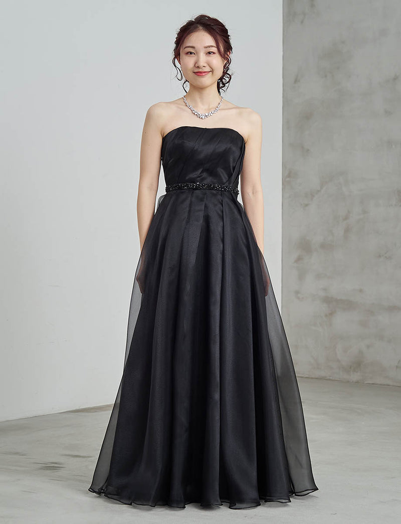 演奏会ドレス・ステージドレスにお薦め黒ロングドレス｜Fine Feathers