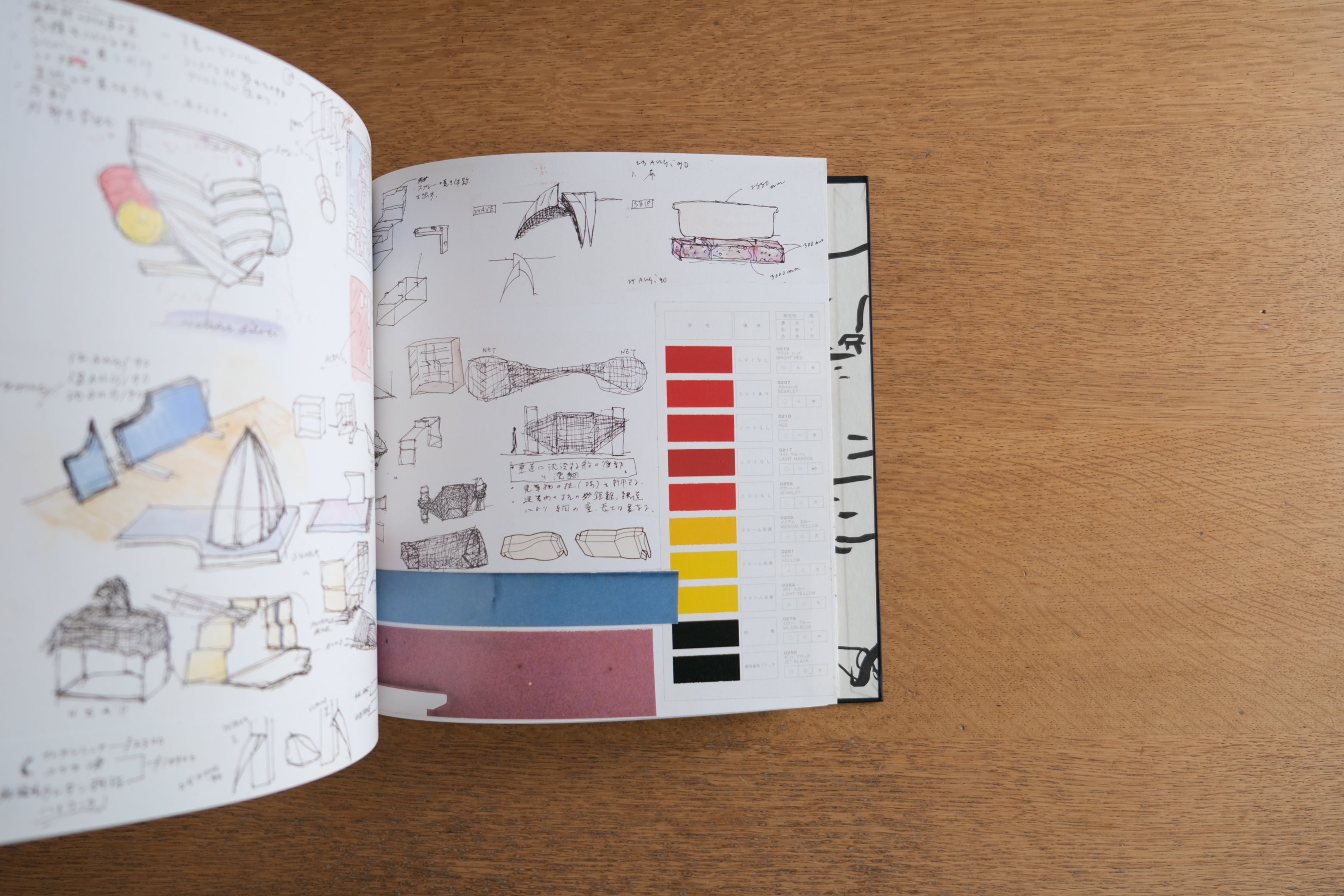 SHINRO OHTAKE SHIPYARD WORKS 1990｜大竹伸朗 宇和島造船所スケッチ