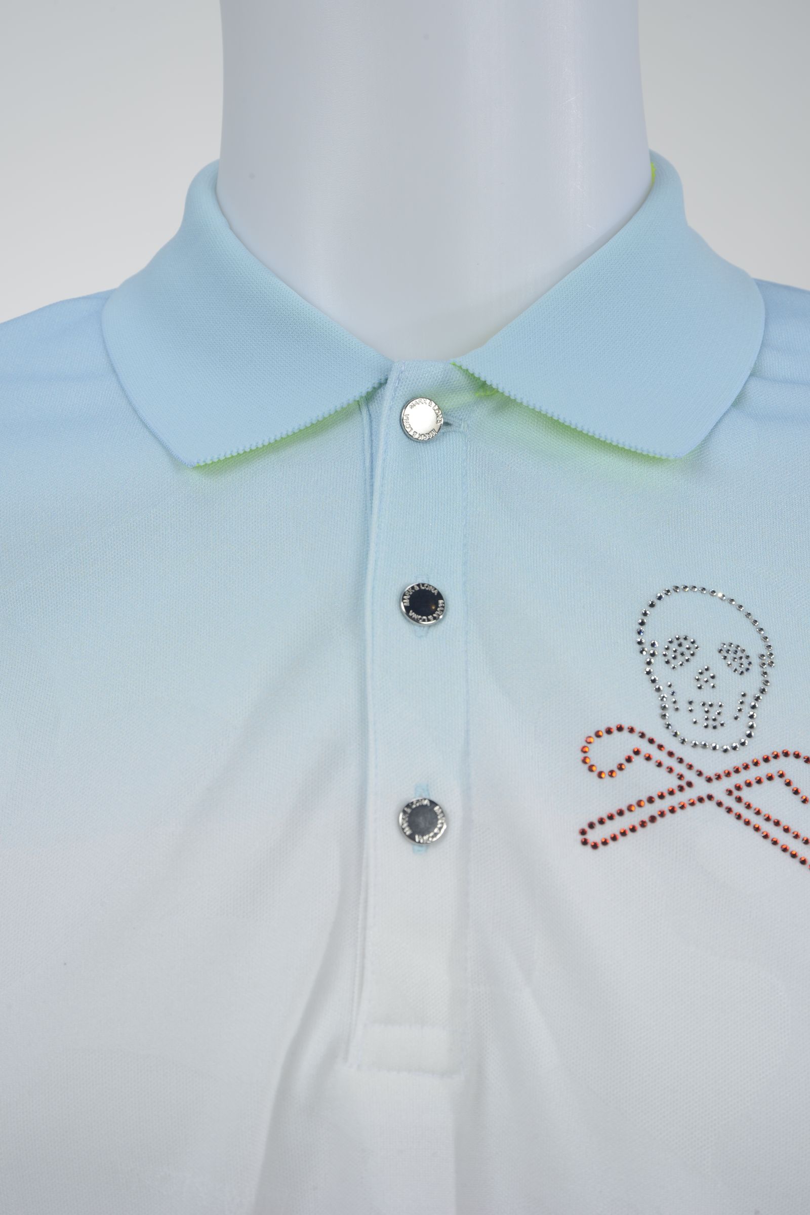 MARK&LONA - Gradation polo | グラデーション ポロ | 半袖 シャツ