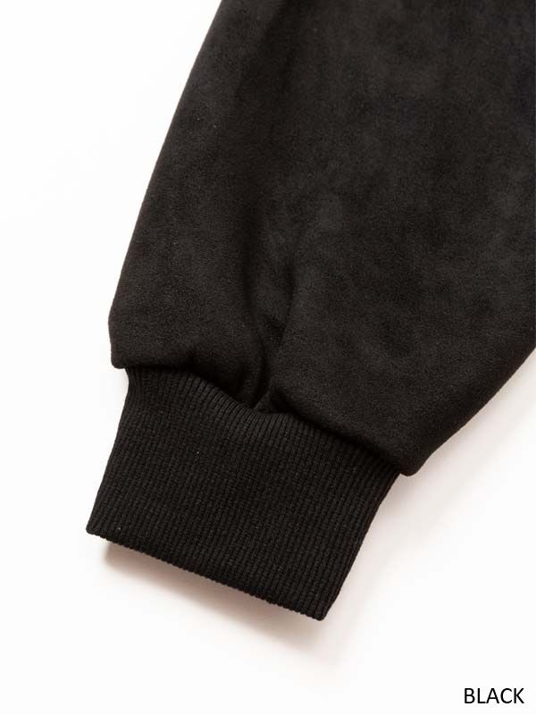 SY32 by SWEET YEARS - ESTER SUEDE ZIP HOODIE | パーカー | ブラック