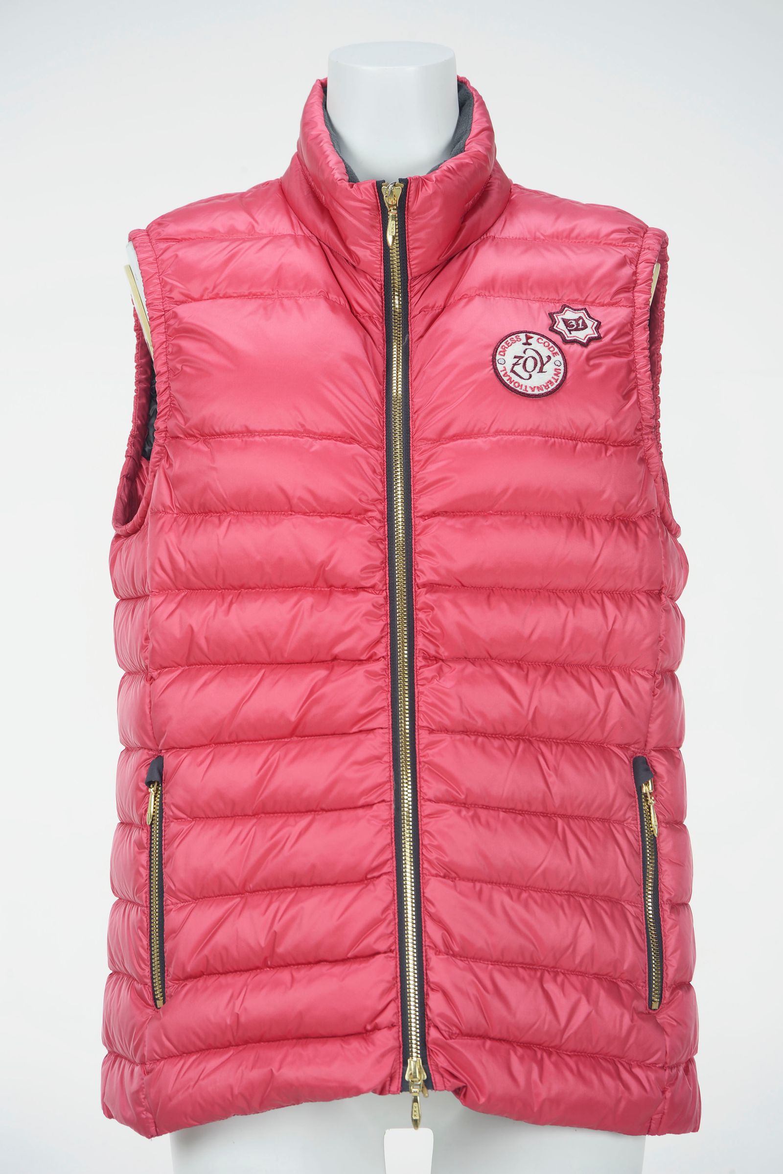 ZOY - エレガントダウンベスト | レッド | レディース | ゴルフウェア