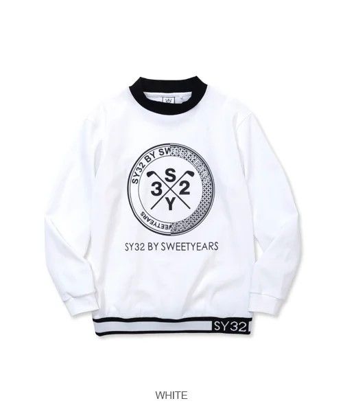 SY32 by SWEET YEARS - NEO-PRO POPCORN CROSS LOGO L/S SHIRTS | T