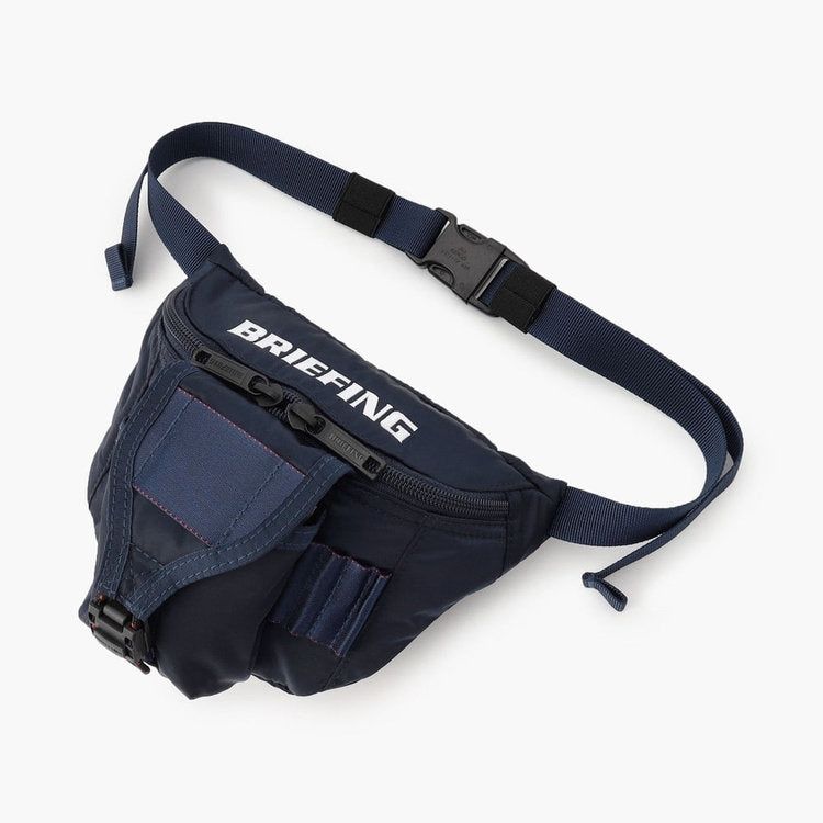 BRIEFING GOLF - ROUND WAIST POUCH ECO TWILL | ウエストポーチ