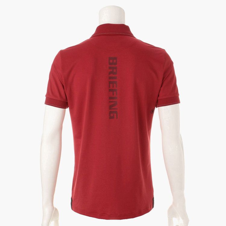 BRIEFING GOLF - MENS TOUR POLO | 半袖ポロシャツ | レッド | メンズ