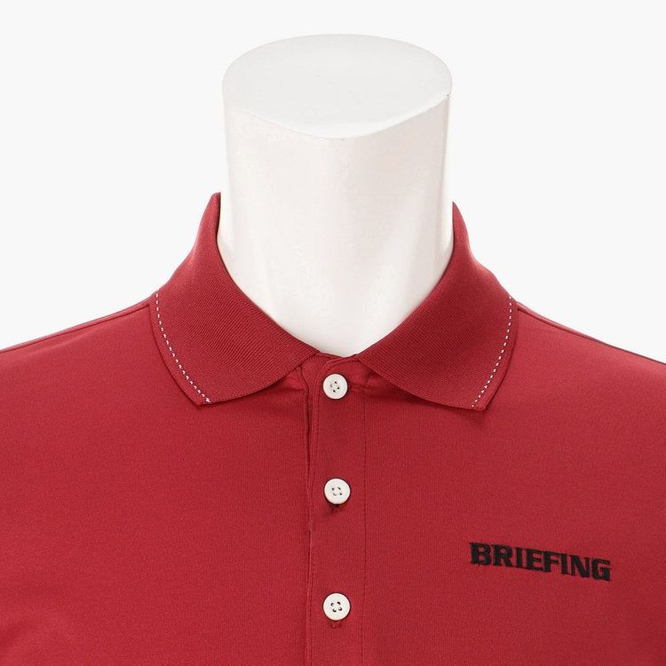 BRIEFING GOLF - MENS TOUR POLO | 半袖ポロシャツ | レッド | メンズ