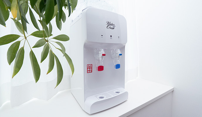 卓上型ウォーターサーバーならウォーターワン WS2サーバー｜どんな空間