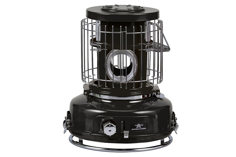 センゴクアラジンのガスストーブに、ブラック登場!! イメージを覆す