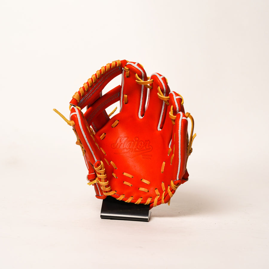 Major】少年軟式グラブ /内野手用/オレンジ/060/MJW-C002/グローブ
