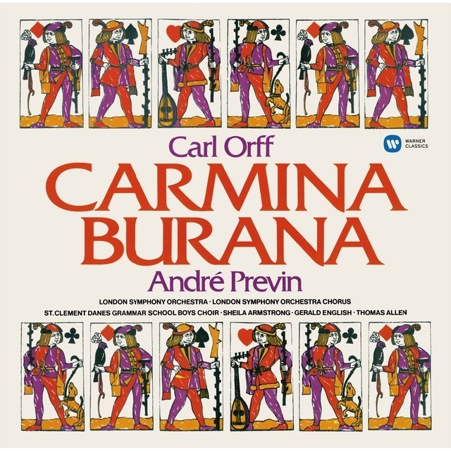 Andre Previn / アンドレ・プレヴィン「Carl Orff：Carmina Burana