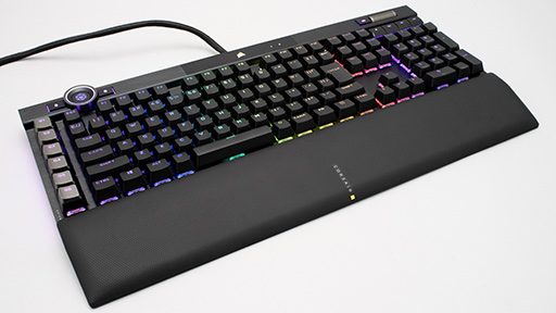 PR】Corsairのフラッグシップキーボード「K100 RGB」は，光学式キー