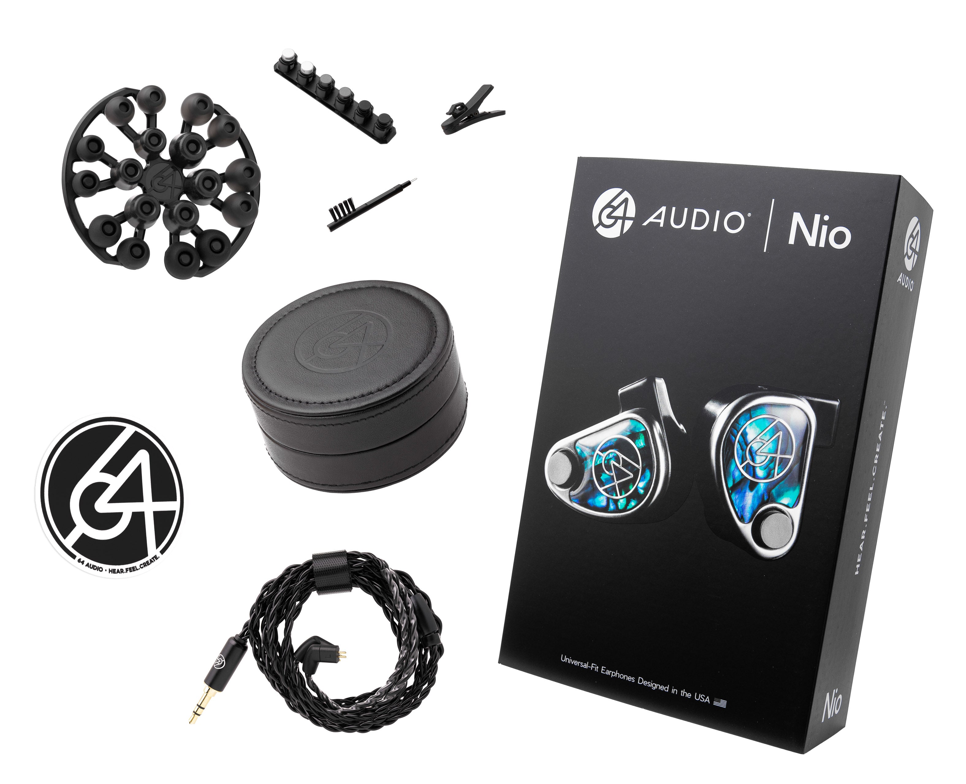 Nio IEMs | Universal-fit earphone featuring a 9mm dynamic driver