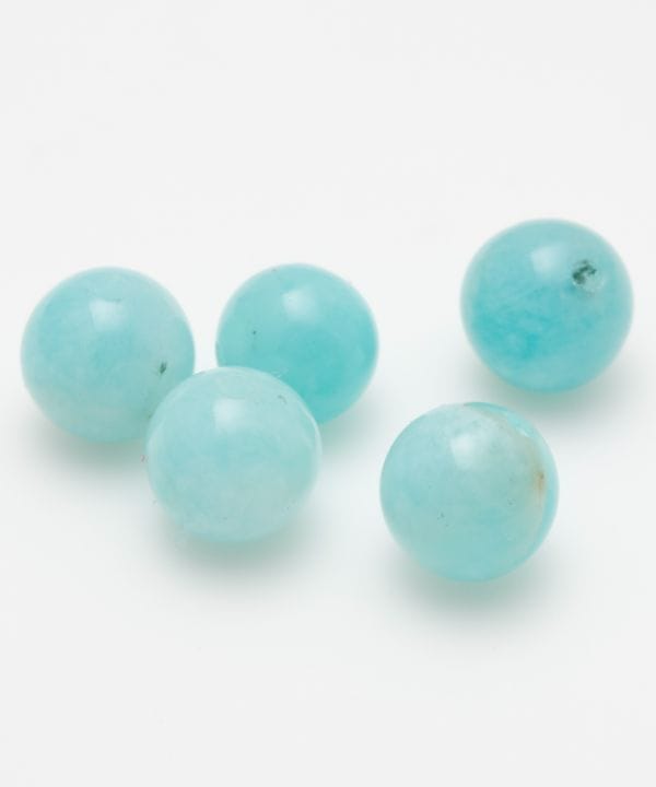 ペルーアマゾナイト1粒 6mm(PERU AMAZONITE): 『岩座(いわくら