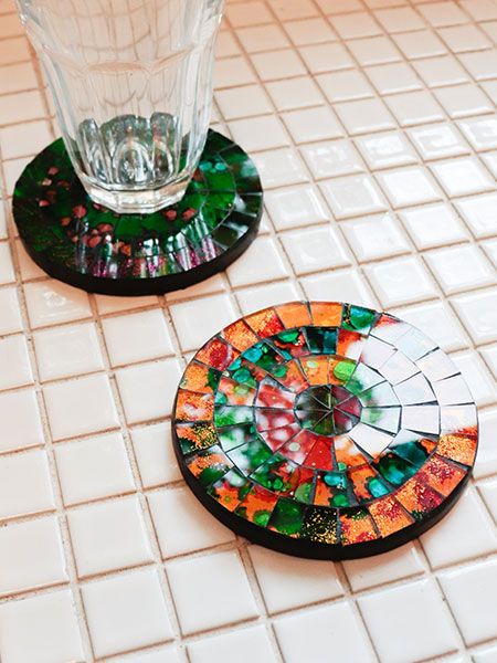 バリマルガラスコースター(RED): 『チャイハネ』公式通販