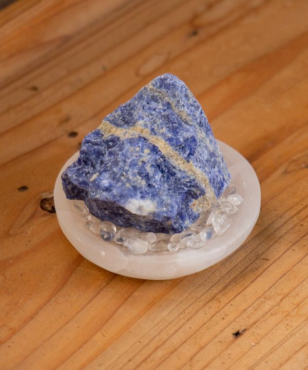 セレナイト丸皿 8cm(ﾓﾛｯｺ): 『岩座(いわくら)』公式通販