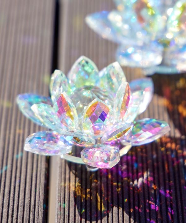 ガラスロータスミラー M(WHITE): 『チャイハネ』公式通販