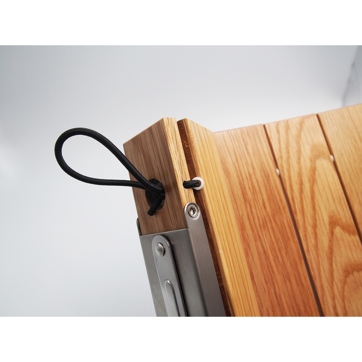 CAPTAIN STAG×村の鍛冶屋 ソロロールテーブル オーク CSMU-6055