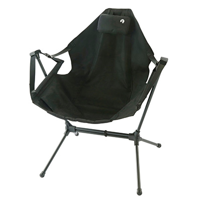 CS アルミリラックスチェア(グリーン) - アウトドア・キャンプ用品