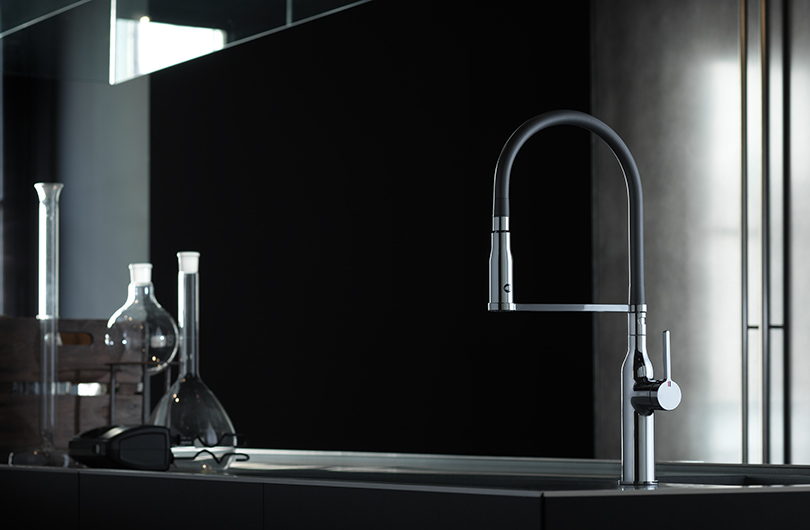 KWCのキッチン用水栓Sinを使ったアーバンなキッチン_gallery163