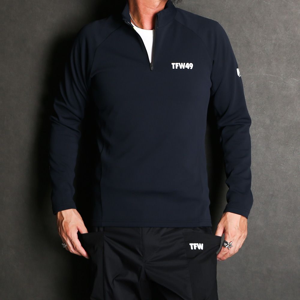TFW49 - HALF ZIP L/S / ハーフジップ ロングスリーブ / T102320008