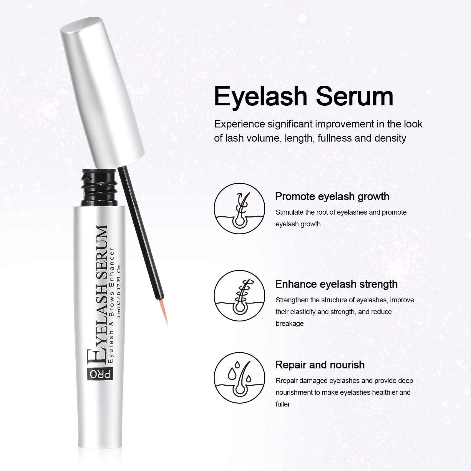 Private Label Eyelash Eyebrow Growth Serum | Low MOQ | Amarrie